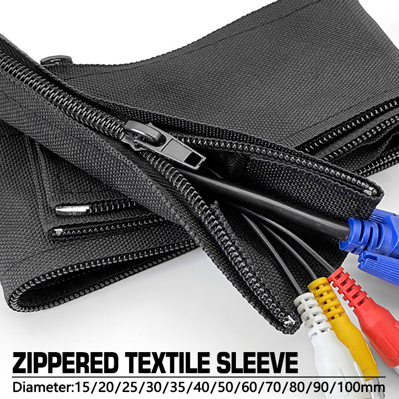 Cable Sleeve Neoprene - غطاء كابل بسحاب مقاوم للماء، منظم