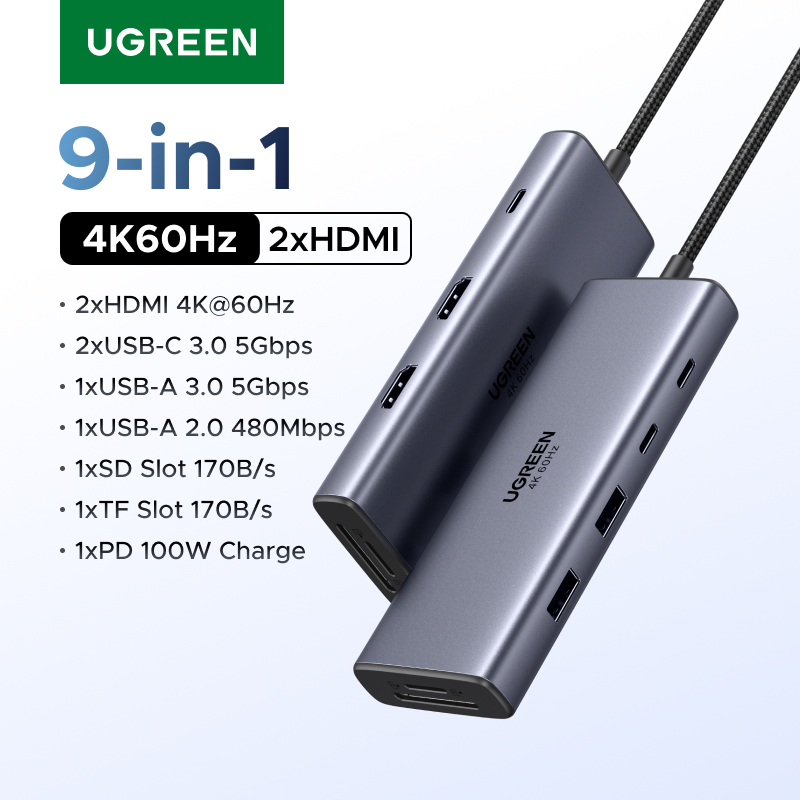 Usb C To Hdmi - محطة توصيل UGREEN USB C HUB