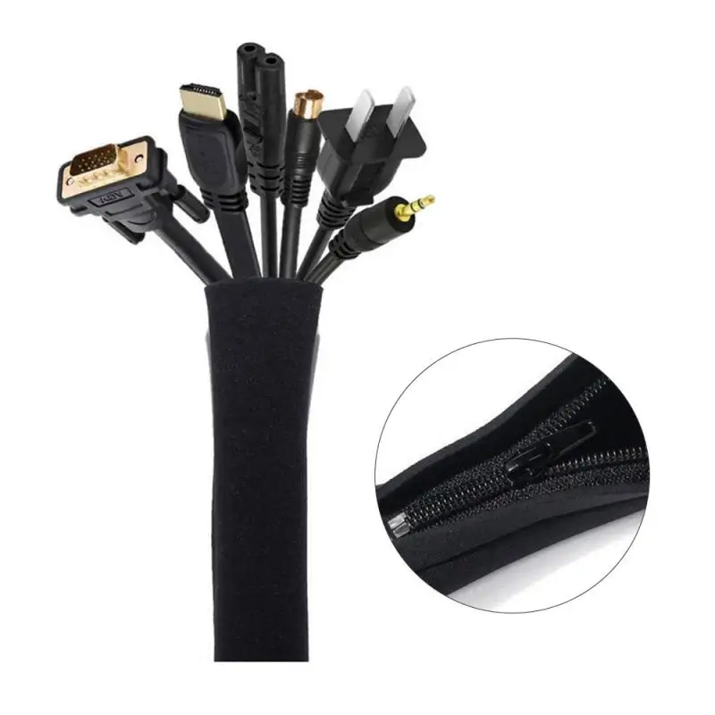 Cable Sleeve Neoprene - سستة كابل كم سلك إدارة الكبلات
