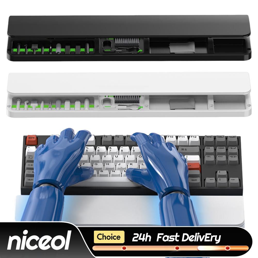 Keyboard Wrist Pad Leather - مسند يد من الجلد والبلاستيك ABS