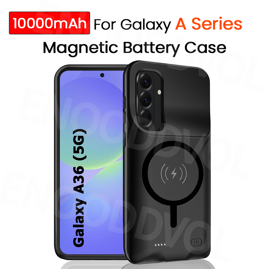 Power Bank Wireless - حافظة بطارية مغناطيسية بسعة 10000 مللي