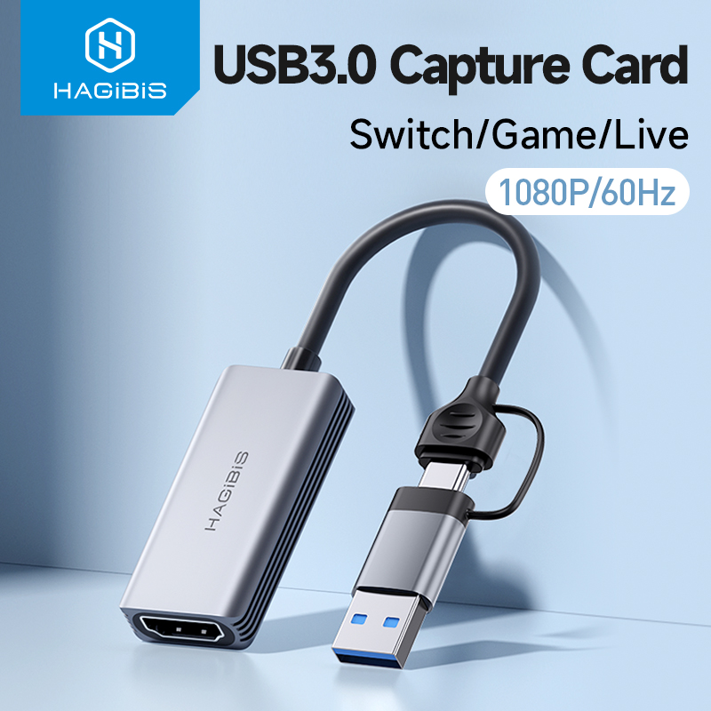 Usb C To Hdmi - بطاقة التقاط الفيديو Hagibis USB 3.0