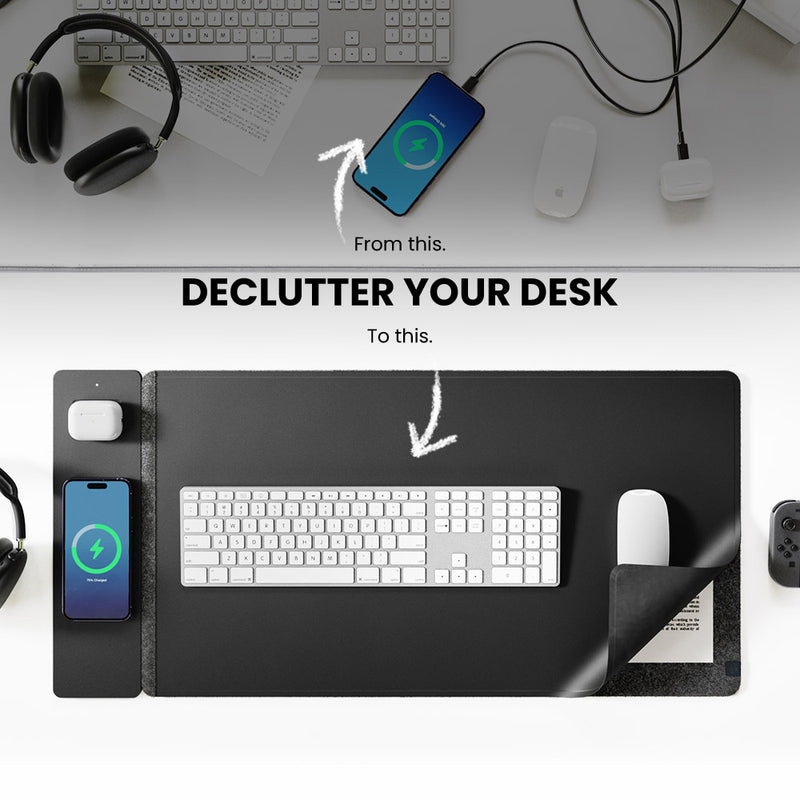 Mouse Charging Pad - لوحة ماوس لاسلكية مغناطيسية للشحن بقوة