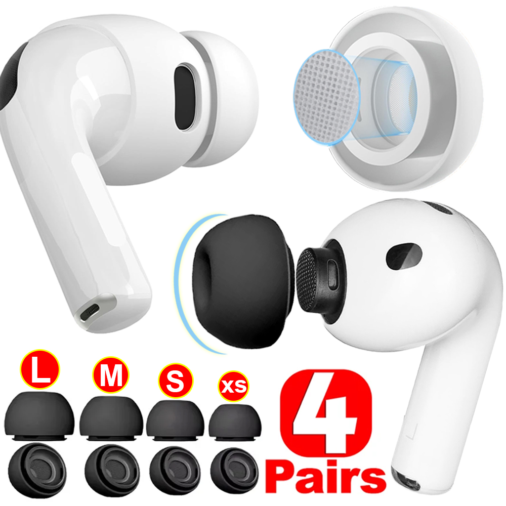 Power Bank Wireless - 4/1Pairs سيليكون الأذن تلميح واقية سماعات