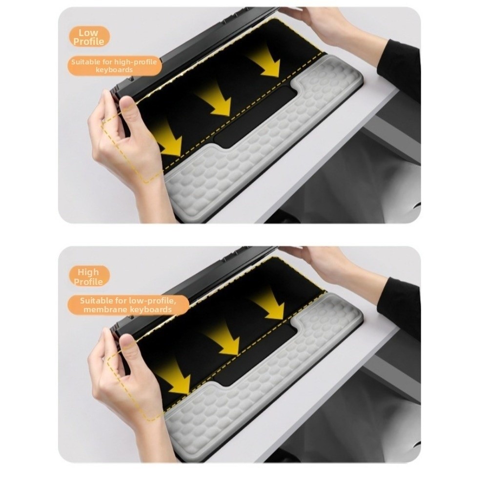 Keyboard Wrist Pad Leather - حامل لوحة مفاتيح الكمبيوتر المدمج مع