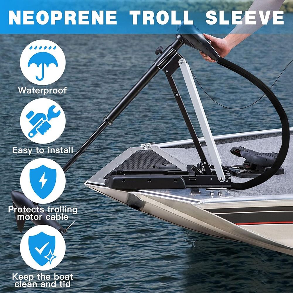 غطاء منظم كابلات محرك التصيد،  - مراجعة Cable Sleeve Neoprene وسعره