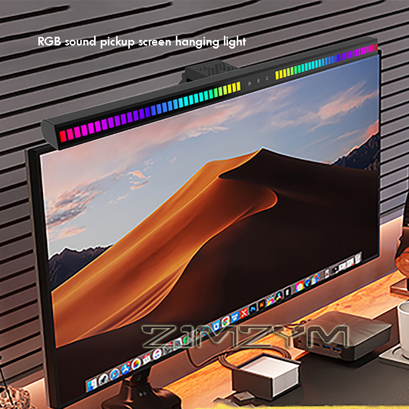RGB Led شاشة الكمبيوتر ضوء بار - مراجعة Monitor Light Bar وسعره