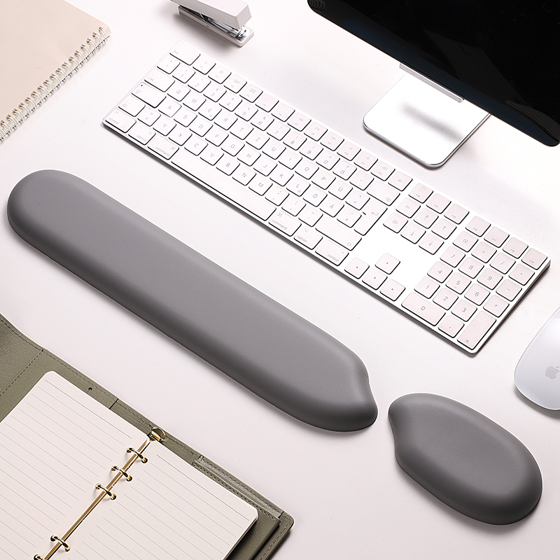 وسادة راحة المعصم من الجلد الأ - مراجعة Keyboard Wrist Pad Leather وسعره