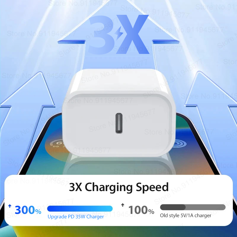 For Apple iPhone شاحن سريع 35  - مراجعة Tech Accessories Phone وسعره