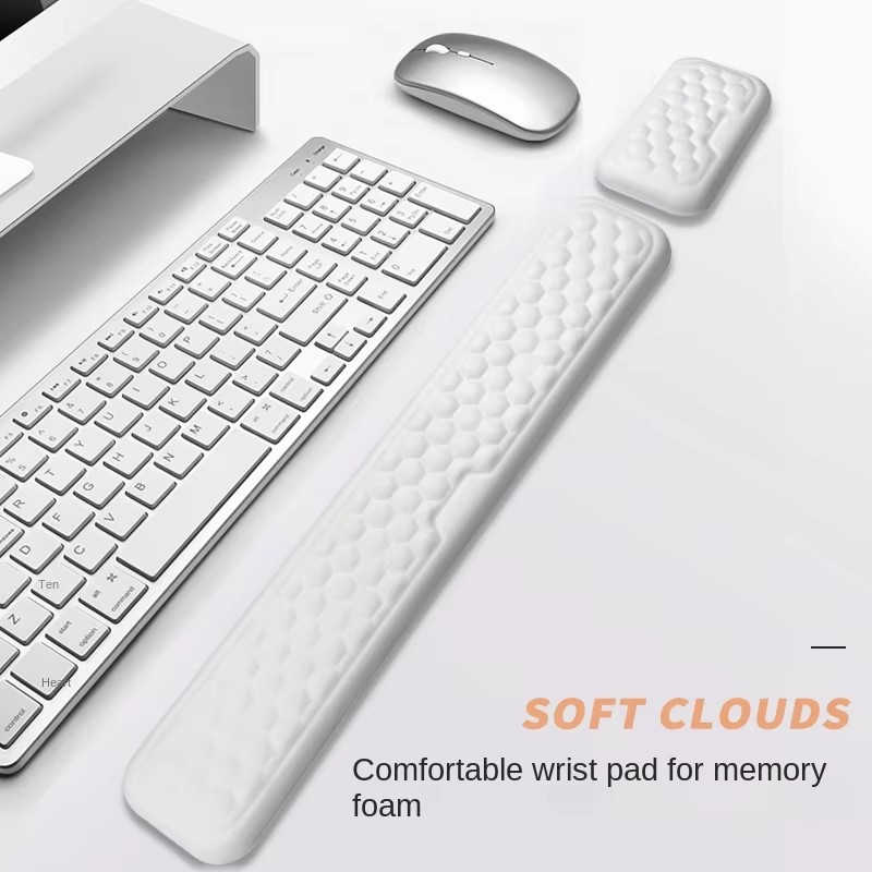 مسند معصم مريح للوحة المفاتيح  - مراجعة Keyboard Wrist Pad Leather وسعره