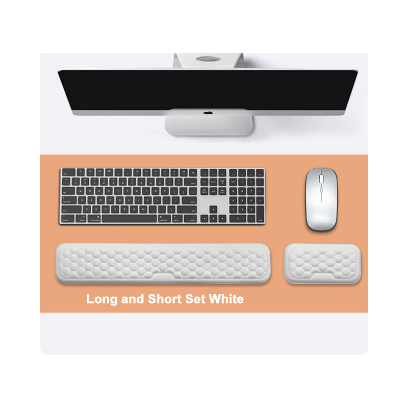 مسند معصم مريح للوحة المفاتيح  - مراجعة Keyboard Wrist Pad Leather وسعره