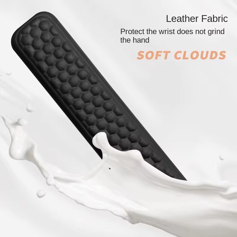 مسند معصم مريح للوحة المفاتيح  - مراجعة Keyboard Wrist Pad Leather وسعره