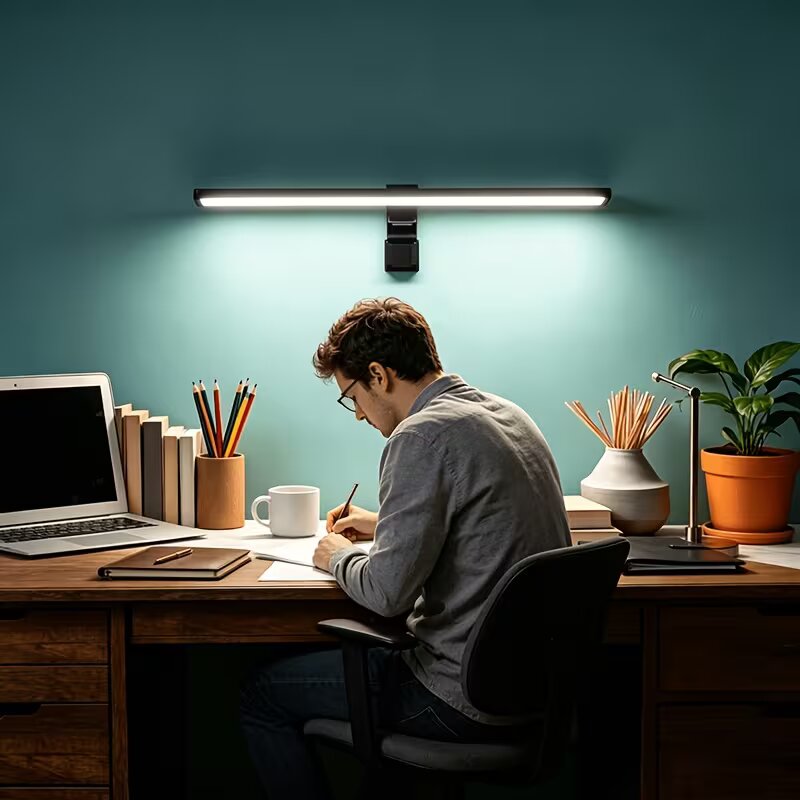 مصباح LED لشاشة الكمبيوتر بمنف - مراجعة Monitor Light Bar وسعره