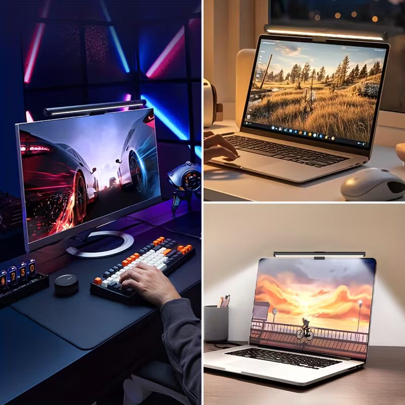 شريط إضاءة RGB متغير الألوان ل - مراجعة Monitor Light Bar وسعره