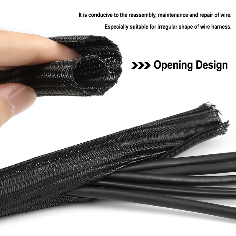 غلاف كابلات مجدول ذاتي الإغلاق - مراجعة Cable Sleeve Neoprene وسعره