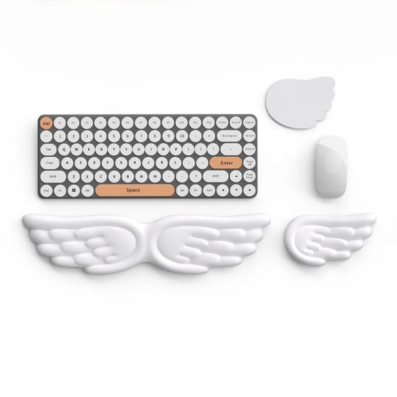 وسادة ماوس مريحة مع مسند للمعص - مراجعة Keyboard Wrist Pad Leather وسعره