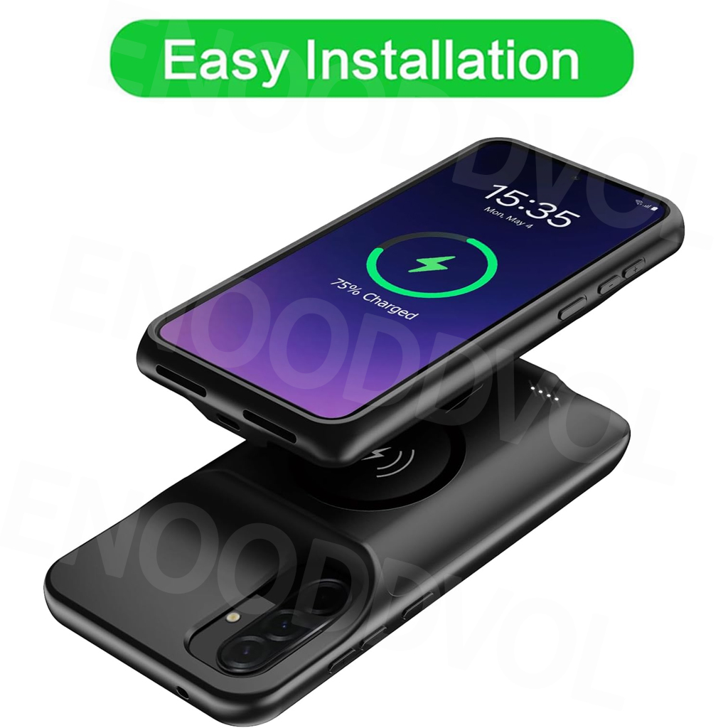 حافظة بطارية مغناطيسية بسعة 10 - مراجعة Power Bank Wireless وسعره