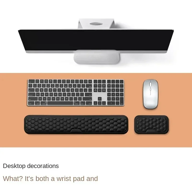 وسادة مسند لحماية ماوس المعصم  - مراجعة Keyboard Wrist Pad Leather وسعره