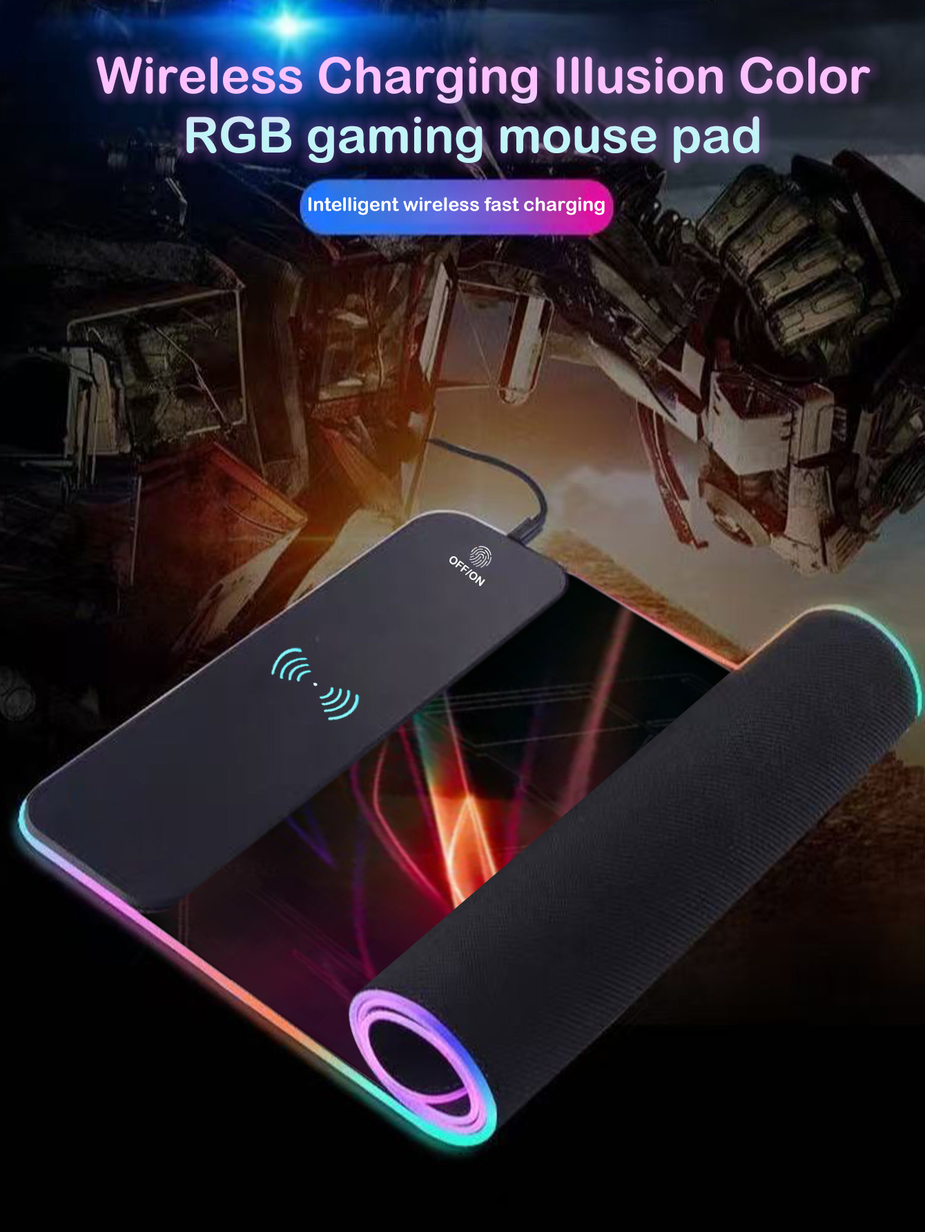 لوحة ماوس متعددة الوظائف مع إض - مراجعة Mouse Charging Pad وسعره