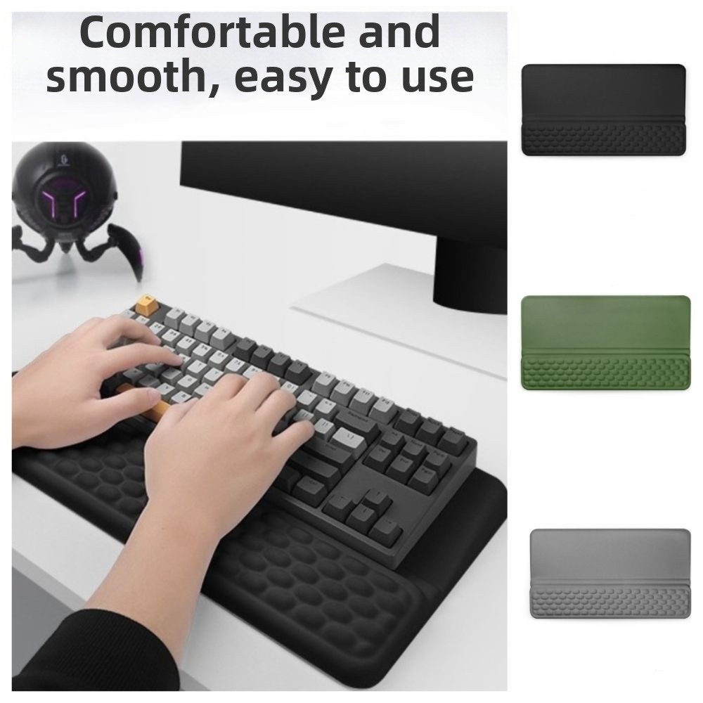 حامل لوحة مفاتيح الكمبيوتر مري - مراجعة Keyboard Wrist Pad Leather وسعره