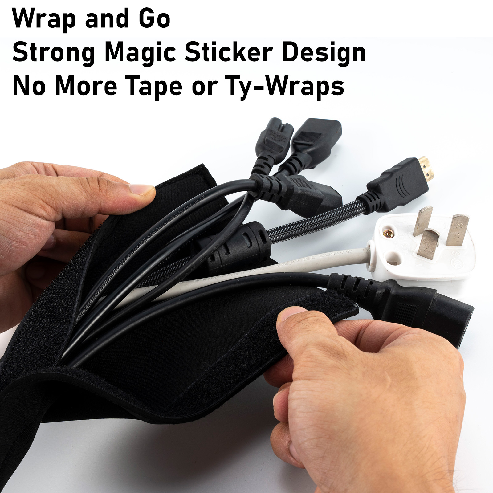 غطاء حماية للكابلات من النيوبر - مراجعة Cable Sleeve Neoprene وسعره