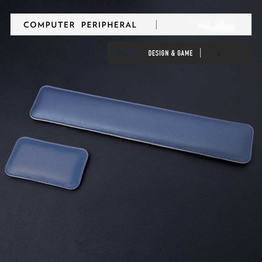 وسادة فأرة جلدية محمولة، وسادة - مراجعة Keyboard Wrist Pad Leather وسعره