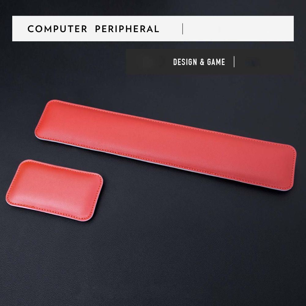 وسادة فأرة جلدية محمولة، وسادة - مراجعة Keyboard Wrist Pad Leather وسعره