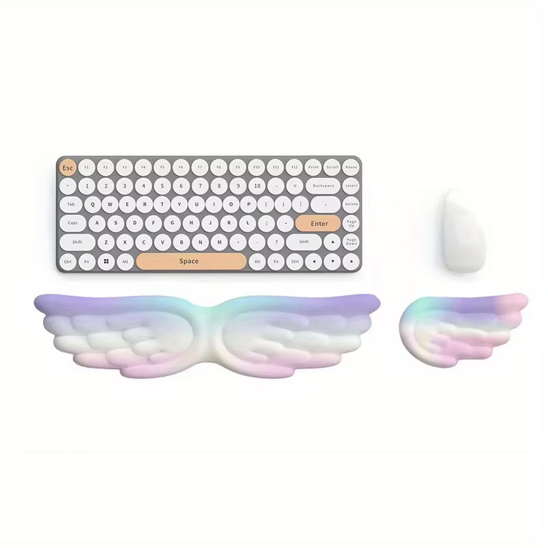 لوحة ماوس مانعة للانزلاق مع مس - مراجعة Keyboard Wrist Pad Leather وسعره
