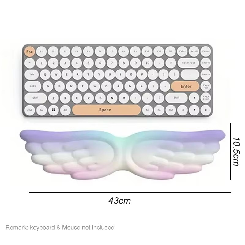 لوحة ماوس مانعة للانزلاق مع مس - مراجعة Keyboard Wrist Pad Leather وسعره