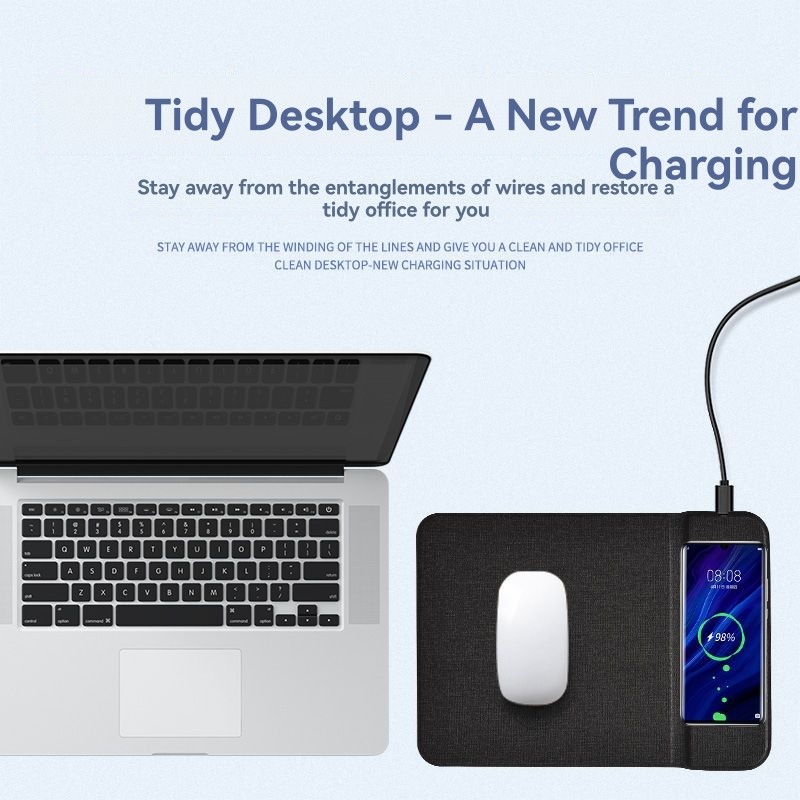 لوحة شحن لاسلكية محمولة A003 ب - مراجعة Mouse Charging Pad وسعره