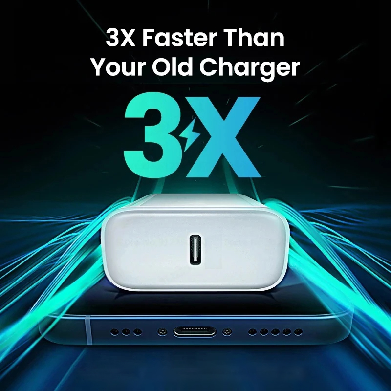 35 واط آيفون شاحن USB نوع C شا - مراجعة Tech Accessories Phone وسعره
